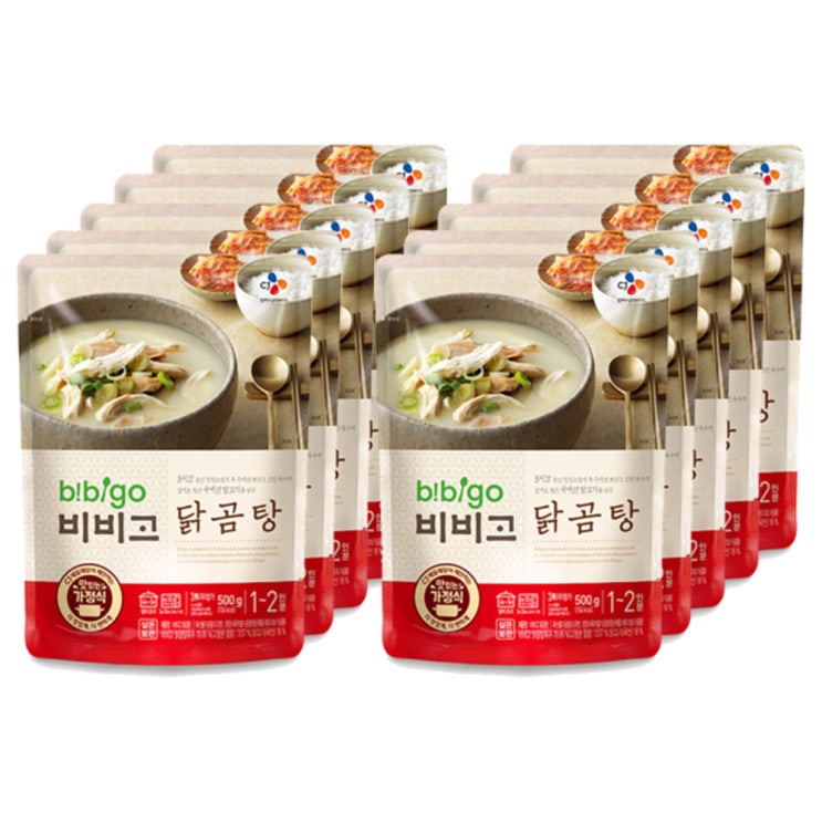  비비고 닭곰탕 500g 10개입