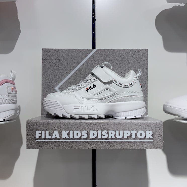   휠라키즈 [휠라키즈] 아동 디스럽터 2 테이피테잎 KD FK1HTB1006X 70228_75 