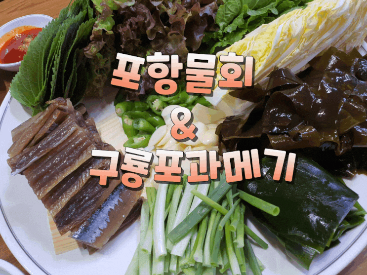 구월동맛집 포항집 포항물회&구룡포과메기 멍게비빔밥 - 포항바다야 안녕? 구월동맛집 포항집 포항물회&구룡포과메기 멍게비빔밥 - 포항바다야 안녕?