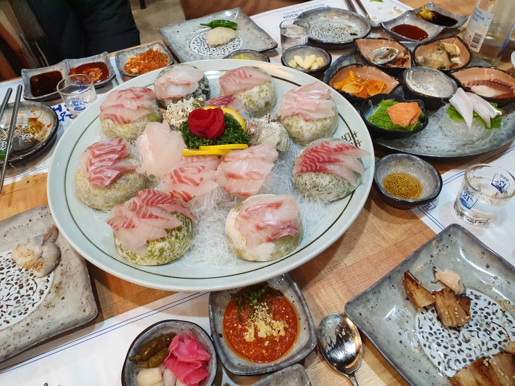 함덕맛집 선장과해녀 함덕횟집 모둠회 생생후기