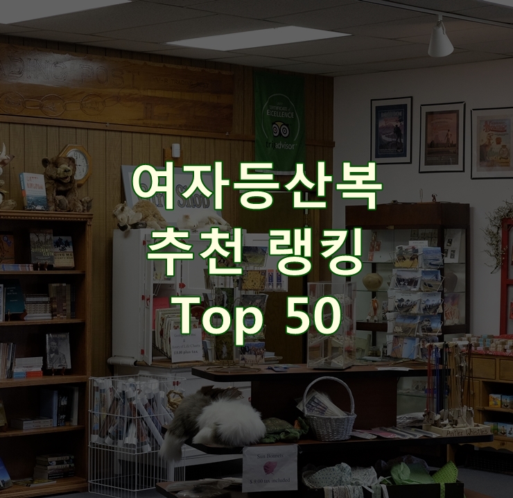 가성비 좋은 여자등산복 리뷰 Top 50