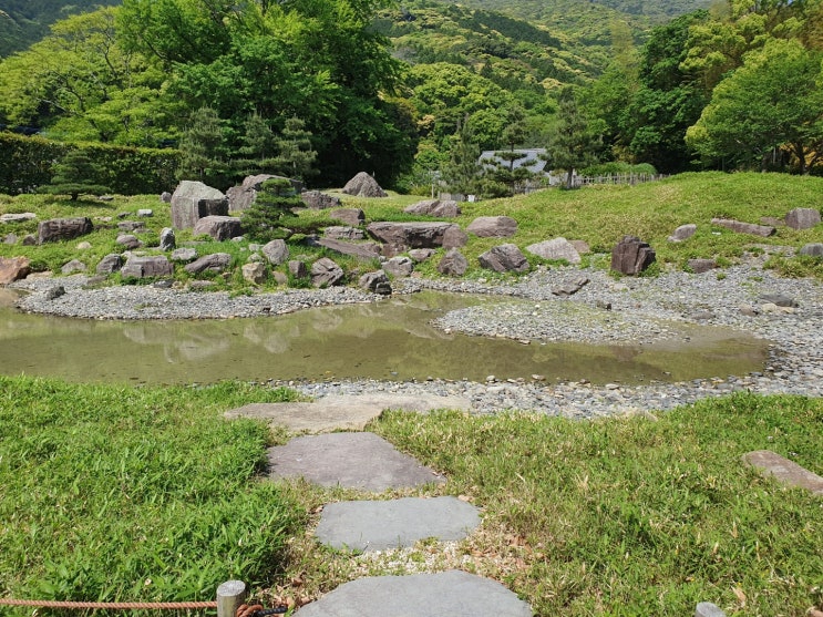 [대마도] 금석성(카네이시성) 정원