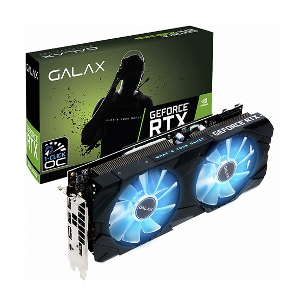[초특가]  갤럭시 GALAX 지포스 RTX 2060 SUPER EX BLACK OC D6 8GB