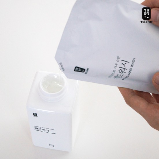  생활공작소 핸드워시 리필 400ml x 6개 상세설명 참조 02 핸드워시 리필 400ml x 6 청포도향