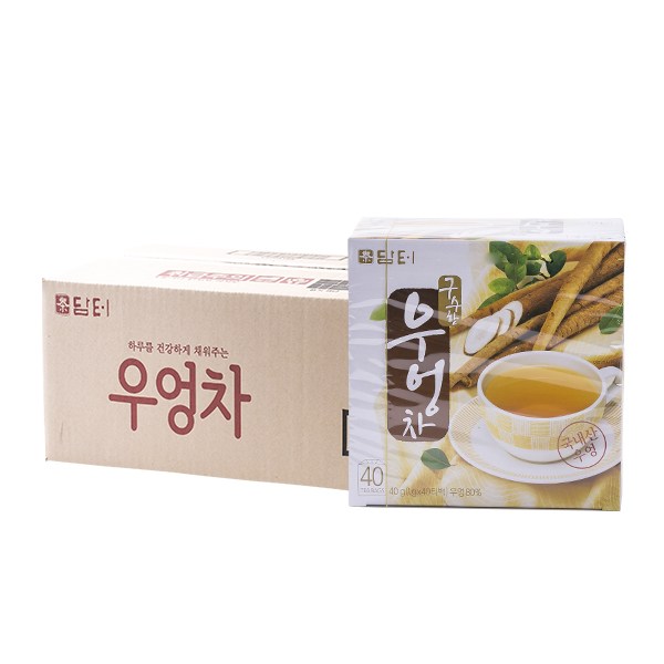  담터 우엉차 40T 40g 16입 라떼 차 음료 디저트 단일상품