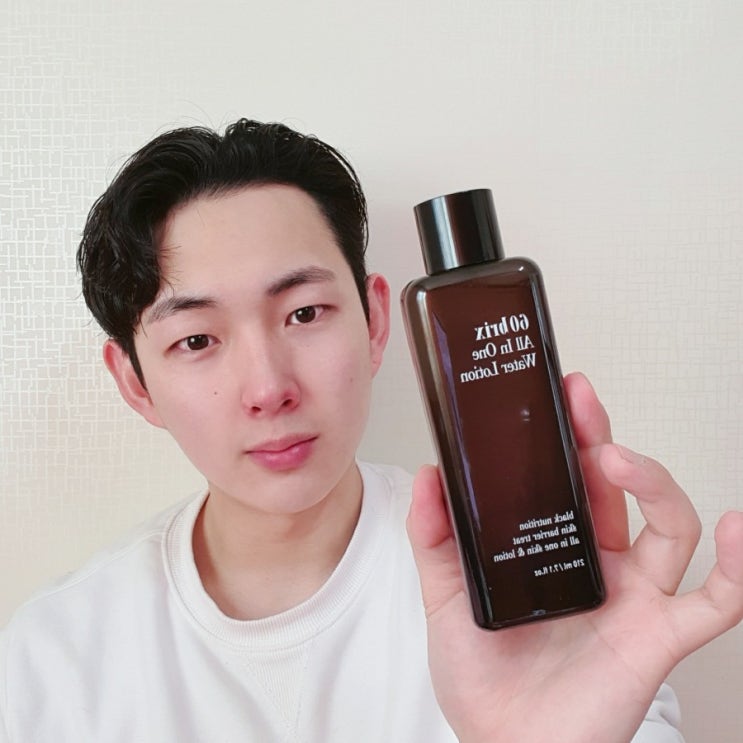  남자스킨로션 / 60brix 올인원 워터 로션 / 거칠고 칙칙한 남성피부를 촉촉하고 산뜻하게