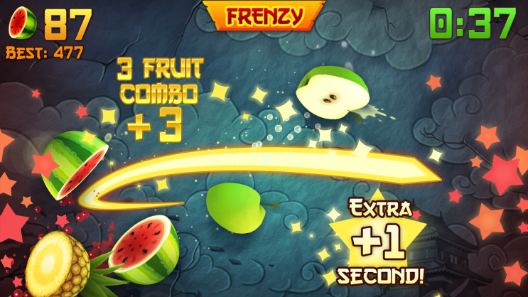  과일만 자르고 또 잘라봐요~후 루츠 닌자(fruit ninja)