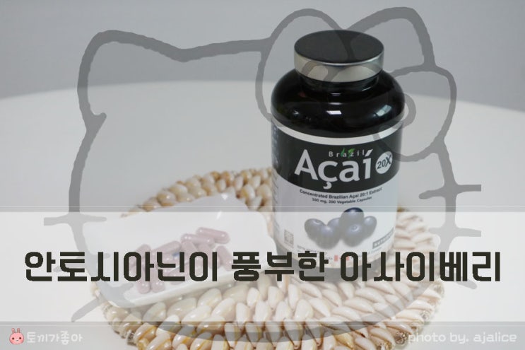 안토시아닌이 풍부한 아사이베리 안토시아닌이 풍부한 아사이베리
