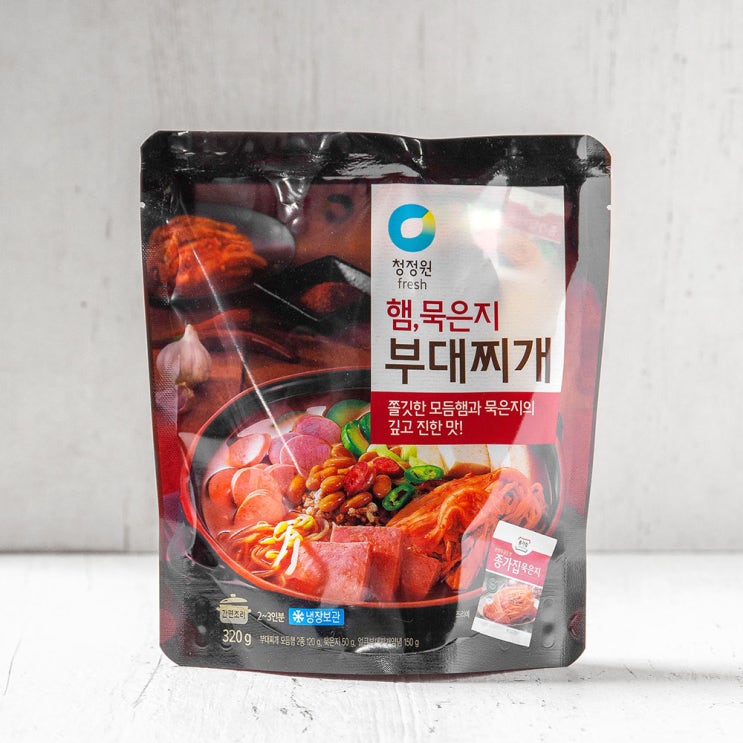  [14%할인] 청정원 햄 묵은지 부대찌개 리뷰