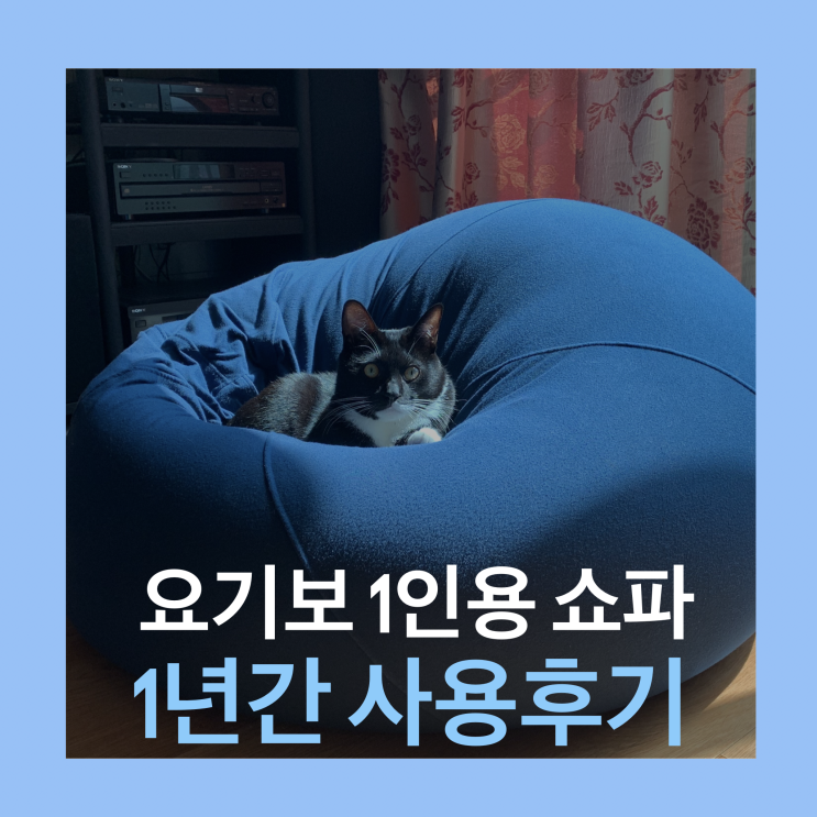  요기보, 마약쇼파 1년간 사용 후기 + (장단점)