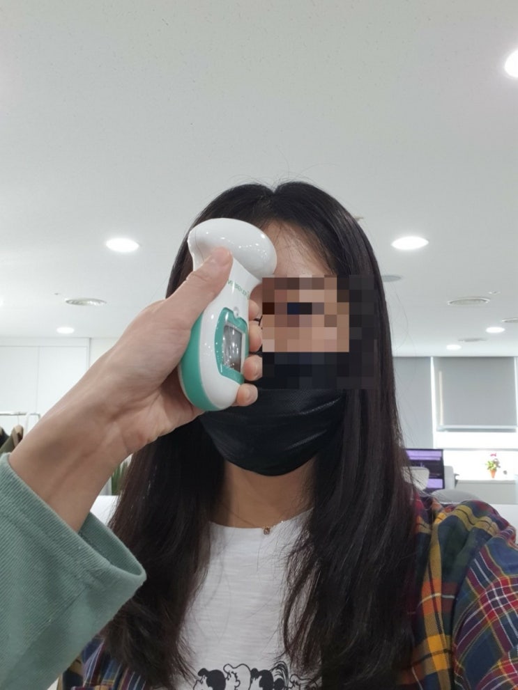  비접촉식 체온계 재는 법 || 폴리그린 POLYGREEN