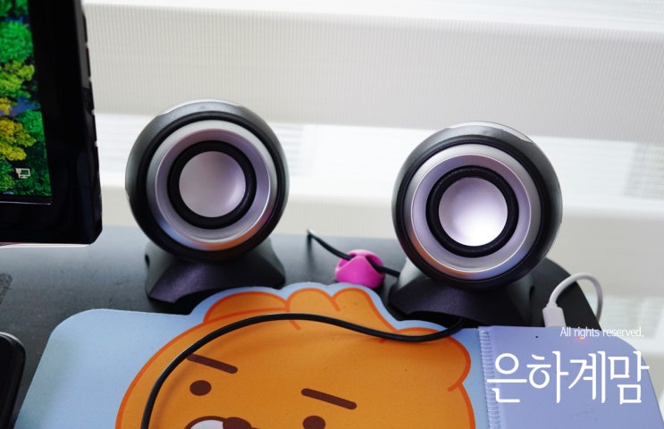  노브랜드 PC스피커 유선스피커 가성비 짱이네요