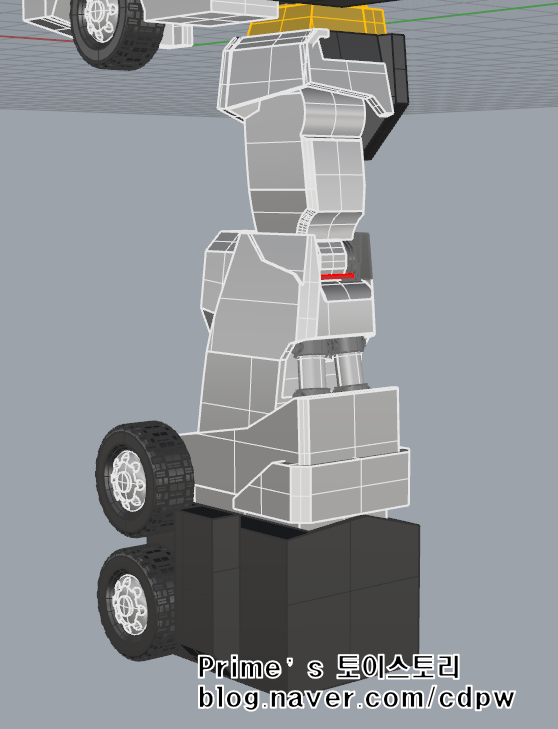 랜드 바이슨 - 6) 빅랜더 5차 3D 모델링 (다리 중간)