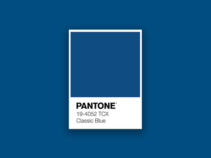 2020 컬러, 올해의 색(2020 color 클래식 블루 Classic Blue)