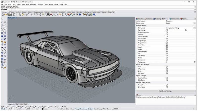3D모델링 프로그램의 종류 - 라이노(Rhino) : 네이버 블로그