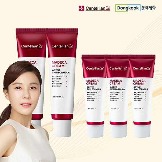  <최저가>동국제약 마데카크림 시즌5 50ml 2개 + 15ml 3개, 단품 꿀정보예요~