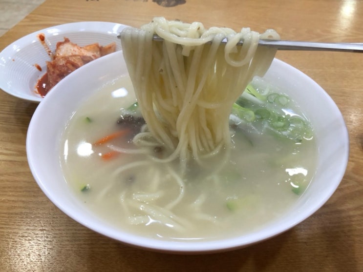  구월동 혼밥맛집 4000원 밀숲 사골칼국수