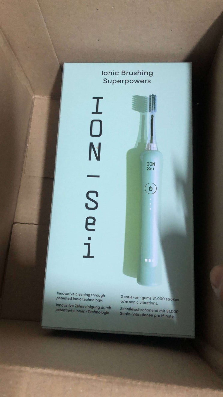  [전동칫솔추천] 치석 잇몸케어 : 이온세이 광촉매 음파 전동칫솔