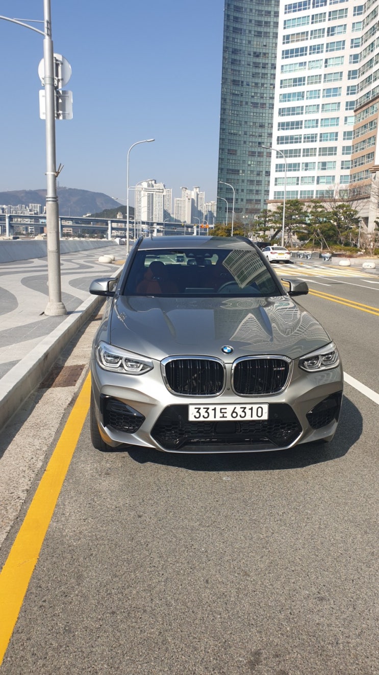 bmw x3 m 신형 시승기