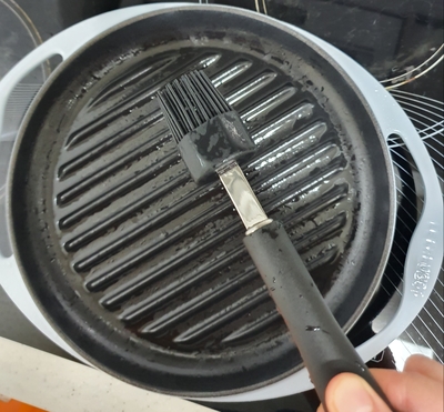  르크루제 그릴팬 세척 ! 처음 사용할때 세척방법