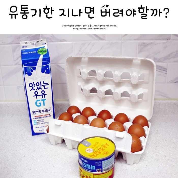 계란 라면 우유 유통기한 지난거 미니멀라이프 버리기 & 제로웨이스트 정보팁