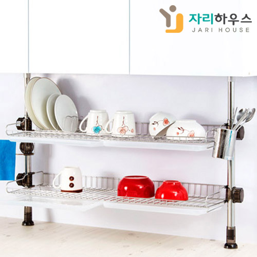  [특가할인 리뷰] 자리하우스 식기건조대 건조망 싱크 선반 기둥식 식기건조대 800 2단 골드 1개 알고 계신가요?