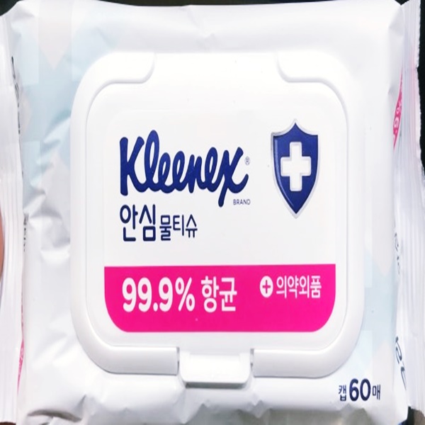   물티슈 추천 New 크리넥스 안심 물티슈 60매 캡형_33 크리넥스안심물티슈 추천 제품입니다.