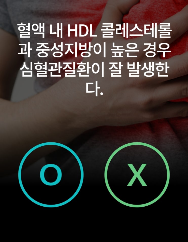  HDL과 심혈관질환