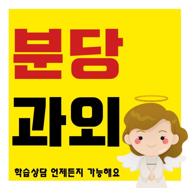  분당 영어개인과외 수학 정자동 서현동 수내동 초등 중등 고등과외 국영수 내신 대비 입시 준비합시다.