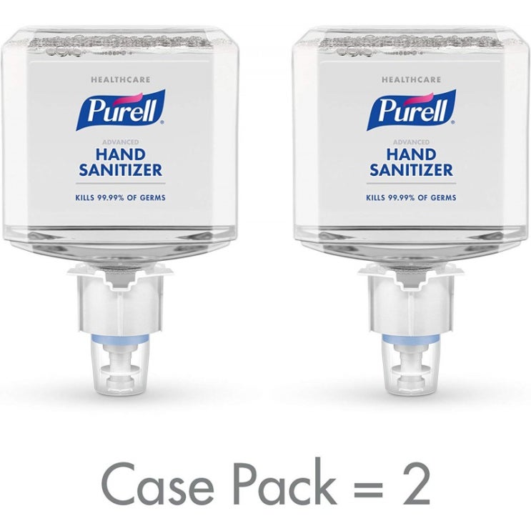  완전대박 꿀템 PURELL Healthcare 고급 손 소독제 거품 깨끗한 향기 PURELL ES6 터치 프리 손 소독제 디스펜서 용 120 1 보고 결정하시죠~