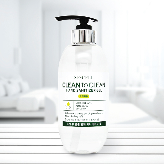  XECELL 클린투클린 손소독제 1개 500ml