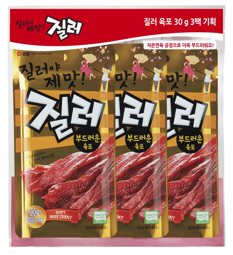 (로켓배송)질러 부드러운 육포, 30g, 3개 추천해요 (로켓배송)질러 부드러운 육포, 30g, 3개 추천해요