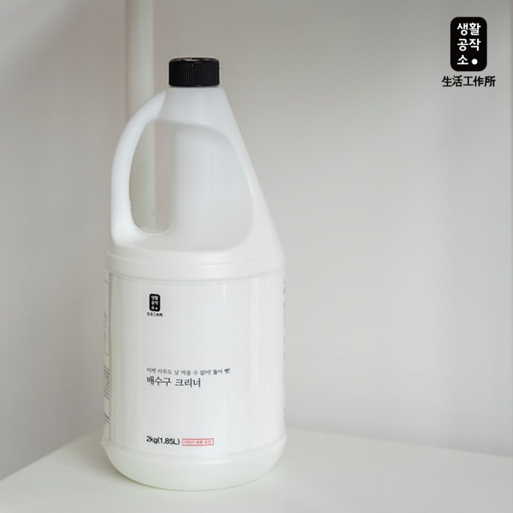  생활공작소 배수구 크리너 185L X6입