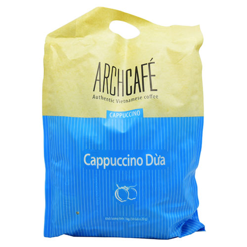  베트남 아치카페 ARCHCAFE 코코넛커피 카푸치노 240g 1000g cappuccino dua 1개