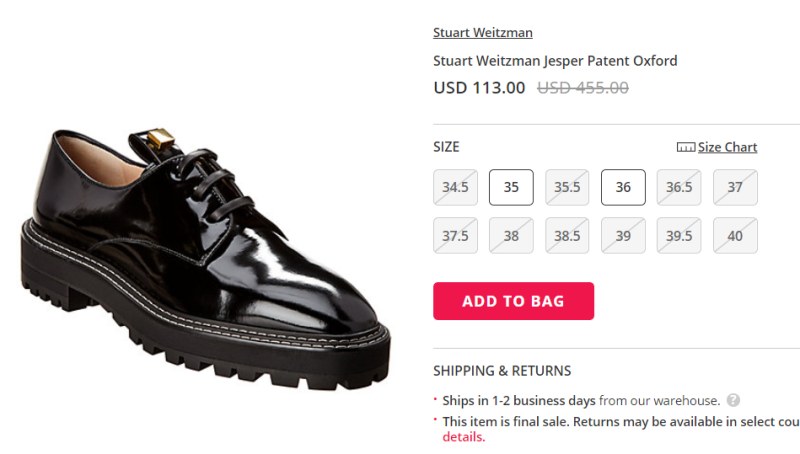 Stuart weitzman deals jesper