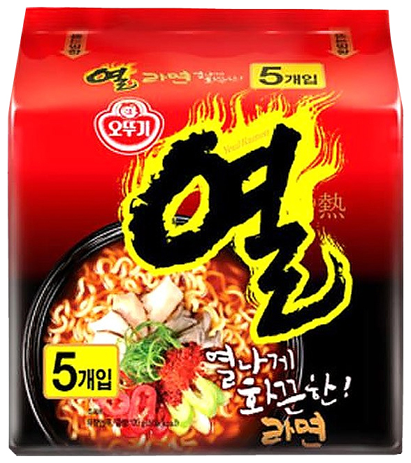  오뚜기 열라면 120g 5개
