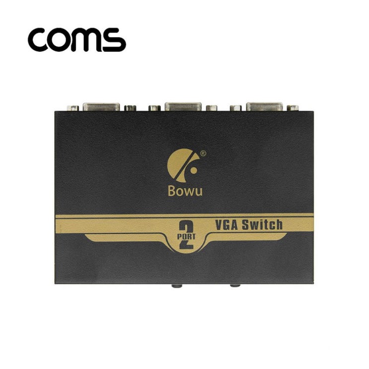  할인 꿀템 엔젤스베베 Coms VGA RGB 스위치 2대1 IR기능 모니터 Switch 분배기 해당상품 보고 결정해도 늦지 않아요~