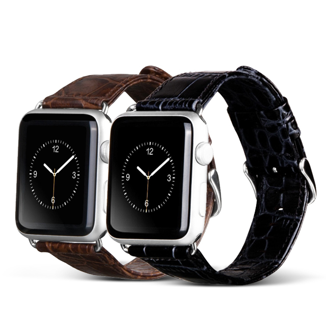  Apple 애플워치 5 4 3 2 가죽밴드 42m 44mm 블랙 악어가죽 보고 결정하세요!!