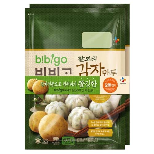   [특별할인 제품] 만두 [ 비비고 찰보리감자만두600gx2개 600g 2개 ]