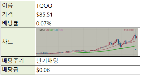  [재테크/미국] 미국 주식 ETF - TQQQ (나스닥 레버리지x3)