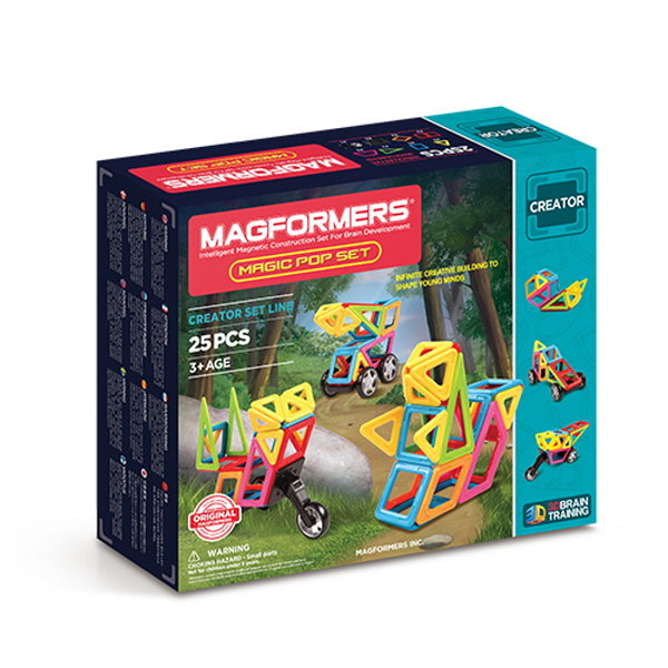   매직팝 세트 25PCS 자석블록블럭장난감짐보리 01매직팝 세트 25PCS