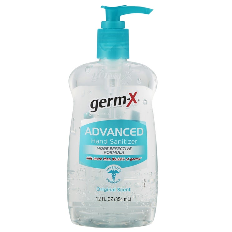  GermX 어드밴스드 핸드 새니타이저 오리지널 센트 1개 354ml