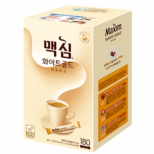  맥심 화이트 골드 커피믹스 스틱 200개 117g