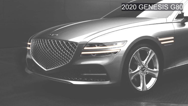 2020 GENESIS G80 Design / 제네시스 올뉴 G80 디자인