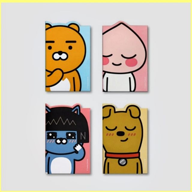  HKC98834 카카오프렌즈 4단 점착메모지 1 어피치