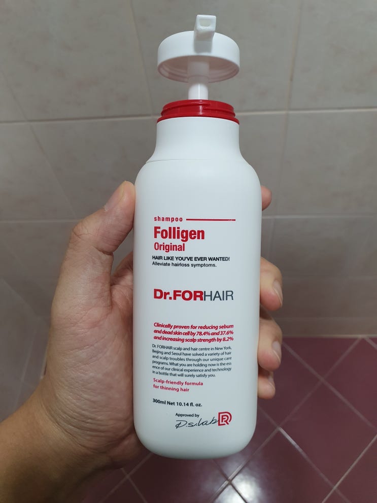 [정리 & 추천] 닥터포헤어 폴리젠 샴푸 (탈모 예방(완화) / 효능 / 후기) - folligen shampoo