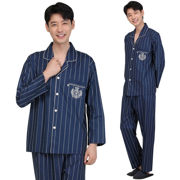 메이플라워 국내제작 순면40수 남성잠옷 네이비펜실S.T 긴팔세트 M L XL 추천해요 메이플라워 국내제작 순면40수 남성잠옷 네이비펜실S.T 긴팔세트 M L XL 추천해요