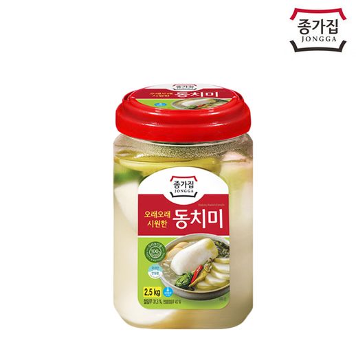  로켓프레시 특가할인 : 종가집김치 종가집 시원한 동치미 25kgPET ; 식품