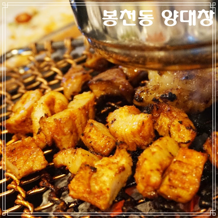  서울대입구 맛집 샤로수길 맛집 봉천동 양대창 진심 맛있어요