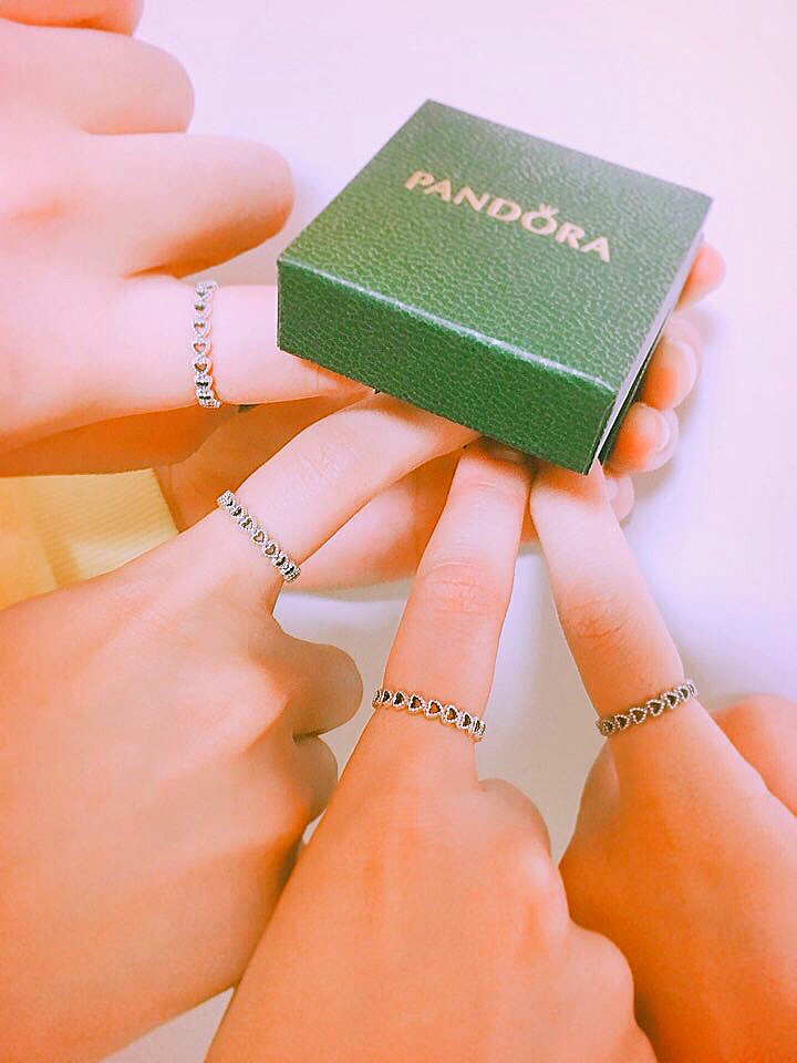 우정반지 추천 ! PANDORA 판도라 링크드러브 190980 반지 후기